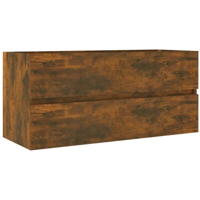 VMP Szafka Pod Umywalkę, Przydymiony Dąb, 100X38,5X45 Cm VMP Szafka Pod Umywalkę, Przydymiony Dąb, 100X38,5X45 Cm