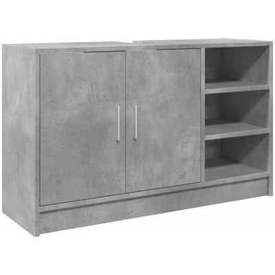 VMP Szafka Pod Umywalkę, Szarość Betonu, 90X29X55 Cm VMP Szafka Pod Umywalkę, Szarość Betonu, 90X29X55 Cm