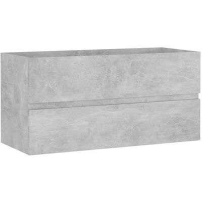VMP Szafka Pod Umywalkę, Szarość Betonu, 90X38,5X45 Cm VMP Szafka Pod Umywalkę, Szarość Betonu, 90X38,5X45 Cm