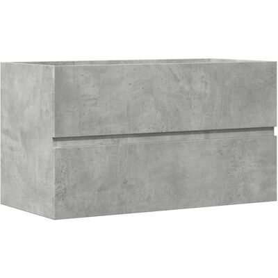 VMP Szafka Pod Umywalkę, Szarość Betonu, 90X38,5X45 Cm, Płyta VMP Szafka Pod Umywalkę, Szarość Betonu, 90X38,5X45 Cm, Płyta
