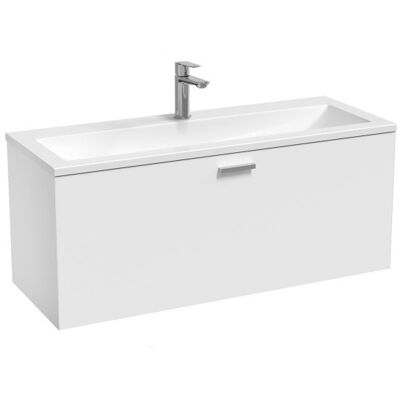Szafka podumywalkowa z jedną szufladą Ravak SD 1000 CLEAR II biała/biała 1szt Szafka podumywalkowa z jedną szufladą Ravak SD 1000 CLEAR II biała/biała 1szt