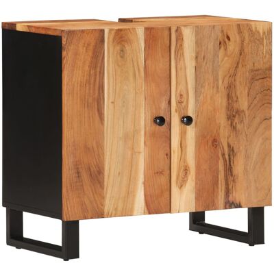 VMP Szafka Umywalkowa, 62X33X58 Cm, Akacja, Materiał Drewnopochodny VMP Szafka Umywalkowa, 62X33X58 Cm, Akacja, Materiał Drewnopochodny
