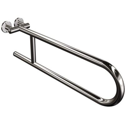 Uchwyt półokrągły stały 60cm ANDEX Bez Barier 800CC stal nierdzewna polerowana Uchwyt półokrągły stały 60cm ANDEX Bez Barier 800CC stal nierdzewna polerowana