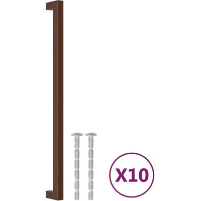 Uchwyty mebli vidaXL 320mm - 10 sztuki - Uchwyty meblowe Uchwyty mebli vidaXL 320mm - 10 sztuki - Uchwyty meblowe