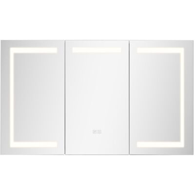VEVOR PODŚWIETLANA SZAFKA NA LEKI Z LUSTREM 100X60CM LED DOTYKOWA MOCNA VEVOR PODŚWIETLANA SZAFKA NA LEKI Z LUSTREM 100X60CM LED DOTYKOWA MOCNA