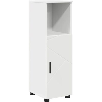 vidaXL Szafka Łazienkowa Biały 30 x 35 x 95 cm Materiał drewnopochodny vidaXL Szafka Łazienkowa Biały 30 x 35 x 95 cm Materiał drewnopochodny