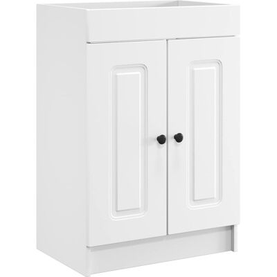 vidaXL Szafka łazienkowa pod umywalkę Biały 78,5 x 37,5 x 81 cm vidaXL Szafka łazienkowa pod umywalkę Biały 78,5 x 37,5 x 81 cm