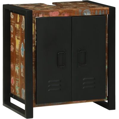 vidaXL Szafka na zlew 55x35x60 cm Lite drewno z odzysku vidaXL Szafka na zlew 55x35x60 cm Lite drewno z odzysku