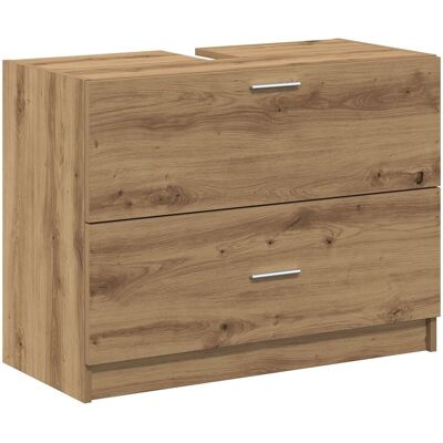 vidaXL Szafka Łazienkowa Prostokątna Słojem Drewna 78x37x59cm - Szafka Łazienkowa vidaXL Szafka Łazienkowa Prostokątna Słojem Drewna 78x37x59cm - Szafka Łazienkowa