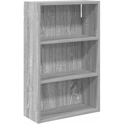 vidaXL Szafka ścienna łazienkowa Szary Sonoma 40 x 16 x 62,5 cm vidaXL Szafka ścienna łazienkowa Szary Sonoma 40 x 16 x 62,5 cm