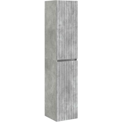 Vidaxl Wisząca Szafka Łazienkowa Betonowy Szary 33 X 34,5 X 160 Cm Vidaxl Wisząca Szafka Łazienkowa Betonowy Szary 33 X 34,5 X 160 Cm
