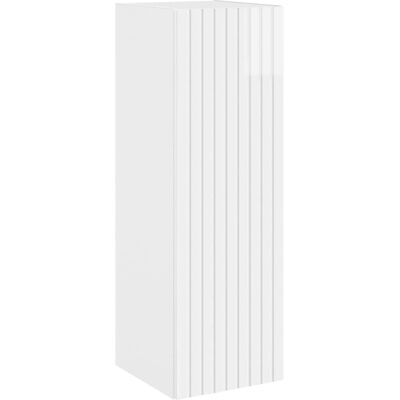 vidaXL Wisząca Szafka Łazienkowa Biały wysoki połysk 33 x 34,5 x 60 cm vidaXL Wisząca Szafka Łazienkowa Biały wysoki połysk 33 x 34,5 x 60 cm