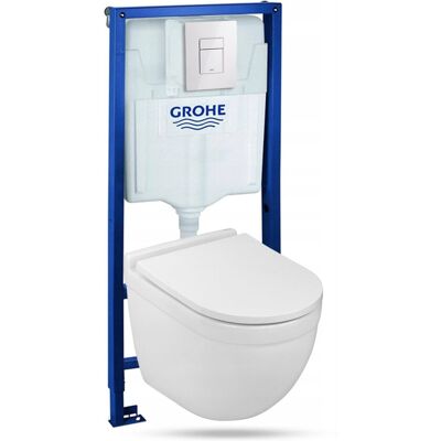 Zestaw GROHE SOLIDO EVEN 3w1 z/p biały połysk + miska Zestaw GROHE SOLIDO EVEN 3w1 z/p biały połysk + miska