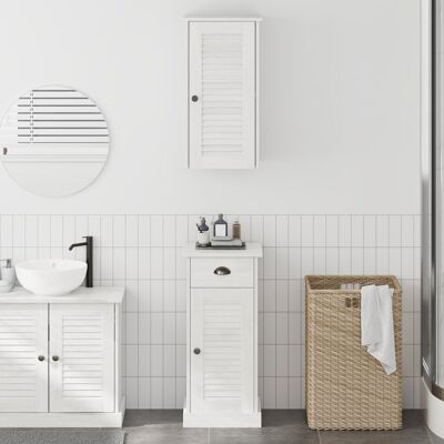 vidaXL Zestaw mebli łazienkowych 2 pcs Brązowy i biały 37 vidaXL Zestaw mebli łazienkowych 2 pcs Brązowy i biały 37