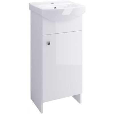 Cersanit Zestaw Meblowy C11 BASIC 40,biały szafka z umywalką do samodzielnego montaż Cersanit Zestaw Meblowy C11 BASIC 40,biały szafka z umywalką do samodzielnego montaż