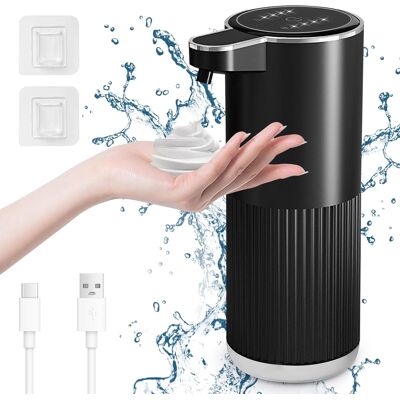 HOME Automatyczny Dozownik Mydła W Piance 400 Ml Ładowany Ipx5 HOME Automatyczny Dozownik Mydła W Piance 400 Ml Ładowany Ipx5