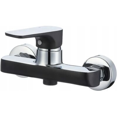 Hydroland Bateria Natryskowa Ścienna Bez Natrysku Ścienna Senja Czarny Chrom Hydroland Bateria Natryskowa Ścienna Bez Natrysku Ścienna Senja Czarny Chrom