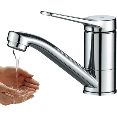 Bateria Umywalkowa Stojąca Z Ruchomą Wylewką Chrom Villa Kuchinox Bateria Umywalkowa Stojąca Z Ruchomą Wylewką Chrom Villa Kuchinox