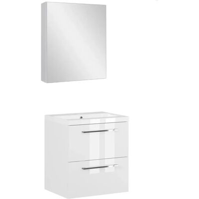 Astor Biały Zestaw Do Łazienki 50cm Szafka Z Umywalką Szafka Z Lustrem Aster Astor Biały Zestaw Do Łazienki 50cm Szafka Z Umywalką Szafka Z Lustrem Aster