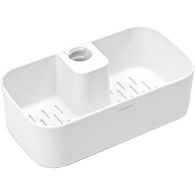 Brabantia kosz prysznicowy biały 24,4 cm montaż na ścianie Brabantia kosz prysznicowy biały 24,4 cm montaż na ścianie