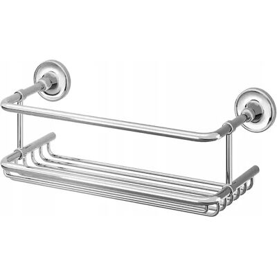 Ikea Brofjärden Półka Prysznicowa, Efekt Chromowania, 33x12 Cm Ikea Brofjärden Półka Prysznicowa, Efekt Chromowania, 33x12 Cm