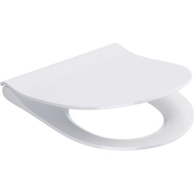 Deska Sedesowa Cersanit City Oval Slim Biały Duroplast One Button Deska Sedesowa Cersanit City Oval Slim Biały Duroplast One Button