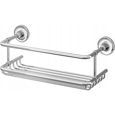 Ikea Brofjarden Półka Prysznicowa, Efekt Chromowania, 33x12 Cm Ikea Brofjarden Półka Prysznicowa, Efekt Chromowania, 33x12 Cm