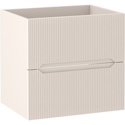 Jarstol Kaszmirowa Szafka Pod Umywalkę 60cm 2 Szuflady Ryflowane Fronty Novo Jarstol Kaszmirowa Szafka Pod Umywalkę 60cm 2 Szuflady Ryflowane Fronty Novo