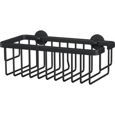 Koszyk Prysznicowy Samoprzylepny Czarny Mat Tesa Moon Black 250x125 Mm Koszyk Prysznicowy Samoprzylepny Czarny Mat Tesa Moon Black 250x125 Mm
