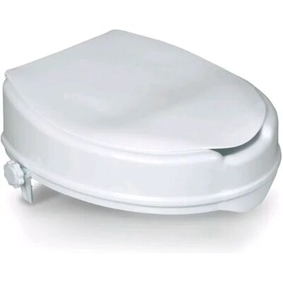 HomeLife Podniesione Siedzisko WC BT430 - Trwałe, Białe, 10cm HomeLife Podniesione Siedzisko WC BT430 - Trwałe, Białe, 10cm