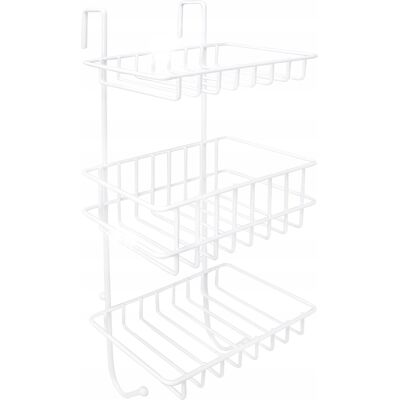 Półka Łazienkowa Awd Interior 570 X 225 X 135 Mm Biała Półka Łazienkowa Awd Interior 570 X 225 X 135 Mm Biała