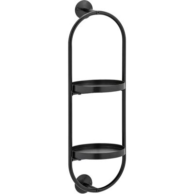 AWD Interior Półka Łazienkowa Ścienna 2 Poziomy Metalowa Czarna Aw260 AWD Interior Półka Łazienkowa Ścienna 2 Poziomy Metalowa Czarna Aw260