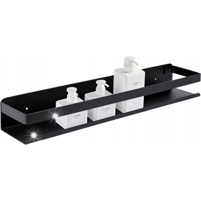 Gockowiak Półka loft MEGARA 40 cm czarna Gockowiak Półka loft MEGARA 40 cm czarna