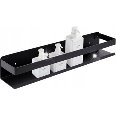 Gockowiak Półka loft MEGARA 50 cm czarna Gockowiak Półka loft MEGARA 50 cm czarna
