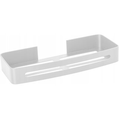 Półka ścienna AWD INTERIOR 1939 samoprzylepna biały mat aluminium Półka ścienna AWD INTERIOR 1939 samoprzylepna biały mat aluminium