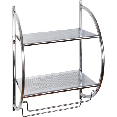 Półka ścienna AWD Interior 54x45x26 cm szara Półka ścienna AWD Interior 54x45x26 cm szara