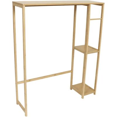 TENDANCE Regał Nad Pralkę Toaletę Trinidad, Bambus/mdf, 79 X 23 X 95 Cm TENDANCE Regał Nad Pralkę Toaletę Trinidad, Bambus/mdf, 79 X 23 X 95 Cm