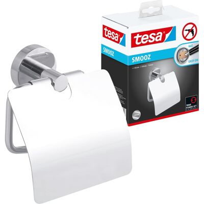 Samoprzylepny Uchwyt Na Papier Toaletowy Z Przykrywką Tesa Smooz Samoprzylepny Uchwyt Na Papier Toaletowy Z Przykrywką Tesa Smooz