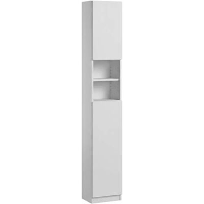 Trend Home Słupek Łazienkowy Szafka Bezuchwytowa Tip On 190 Cm Biała Biały Mat Trend Home Słupek Łazienkowy Szafka Bezuchwytowa Tip On 190 Cm Biała Biały Mat