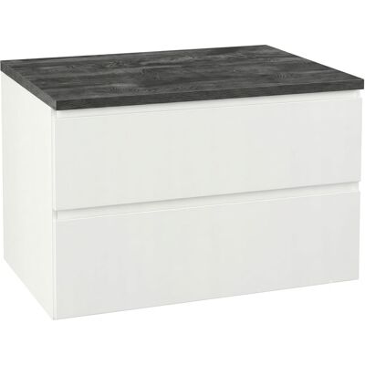 DEFTRANS Szafka Łazienkowa Biała 60x50 Wisząca Z Blatem Pod Umywalkę Komoda Modus DEFTRANS Szafka Łazienkowa Biała 60x50 Wisząca Z Blatem Pod Umywalkę Komoda Modus