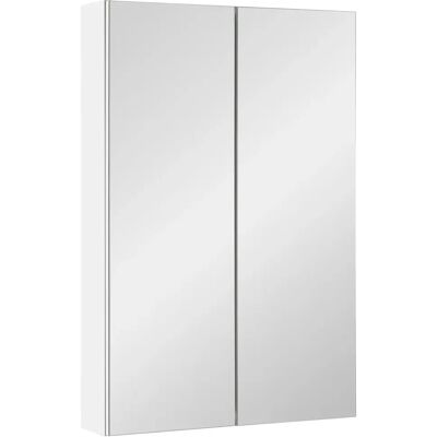 MyFurni Szafka Łazienkowa Lustrzana Wisząca Biała Mat Z Lustrem Do Łazienki 60 Cm MyFurni Szafka Łazienkowa Lustrzana Wisząca Biała Mat Z Lustrem Do Łazienki 60 Cm