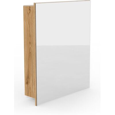 BETTER HOME Szafka łazienkowa z lustrem 50x60 dąb odwieczny łazienka lustrzana stylowa BETTER HOME Szafka łazienkowa z lustrem 50x60 dąb odwieczny łazienka lustrzana stylowa