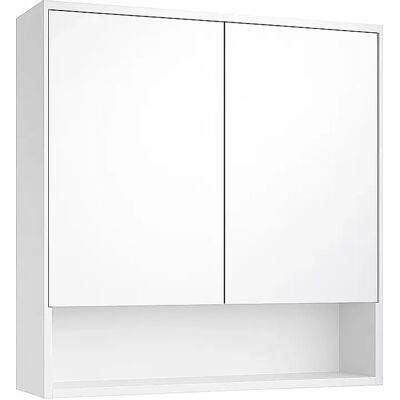 BETTER HOME Szafka Łazienkowa Z Lustrem 80x65 Cm Biały Mat Szafka Lustrzana Do Łazienki BETTER HOME Szafka Łazienkowa Z Lustrem 80x65 Cm Biały Mat Szafka Lustrzana Do Łazienki