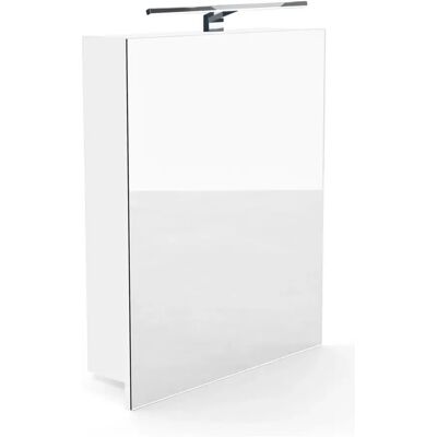 Szafka Łazienkowa Z Lustrem Better Home, 50 X 60 X 14 Cm, Oświetlenie Led, Biała, 1 Szt. Szafka Łazienkowa Z Lustrem Better Home, 50 X 60 X 14 Cm, Oświetlenie Led, Biała, 1 Szt.