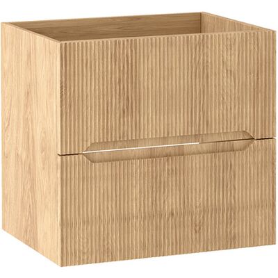 Jarstol Szafka Pod Umywalkę 60cm 2 Szuflady Ryflowane Fronty Dąb Hikora Novo Jarstol Szafka Pod Umywalkę 60cm 2 Szuflady Ryflowane Fronty Dąb Hikora Novo