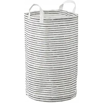 Ikea Torba Na Pranie Klunka Biała / Czarna 60 L Ikea Torba Na Pranie Klunka Biała / Czarna 60 L