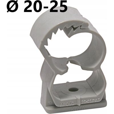 Uchwyt Multiwymiarowy Abranyl Abt Ø 20-25 Szary 50szt. 925abt Celo Uchwyt Multiwymiarowy Abranyl Abt Ø 20-25 Szary 50szt. 925abt Celo