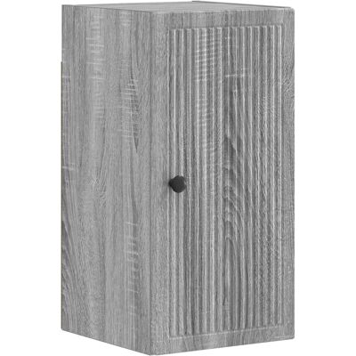vidaXL Szafka ścienna łazienkowa EDE Szary Sonoma 30 x 31 x 59 cm vidaXL Szafka ścienna łazienkowa EDE Szary Sonoma 30 x 31 x 59 cm