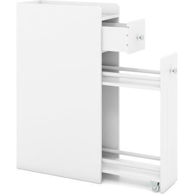 COSTWAY Wąska szafka łazienkowa Szafka do łazienki COSTWAY Wąska szafka łazienkowa Szafka do łazienki