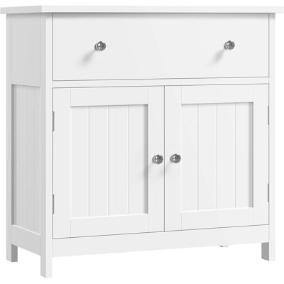 songmics Yaheetech Szafa Szafka Łazienkowa Pod Umywalkę 60x30x60cm Biała Mdf songmics Yaheetech Szafa Szafka Łazienkowa Pod Umywalkę 60x30x60cm Biała Mdf